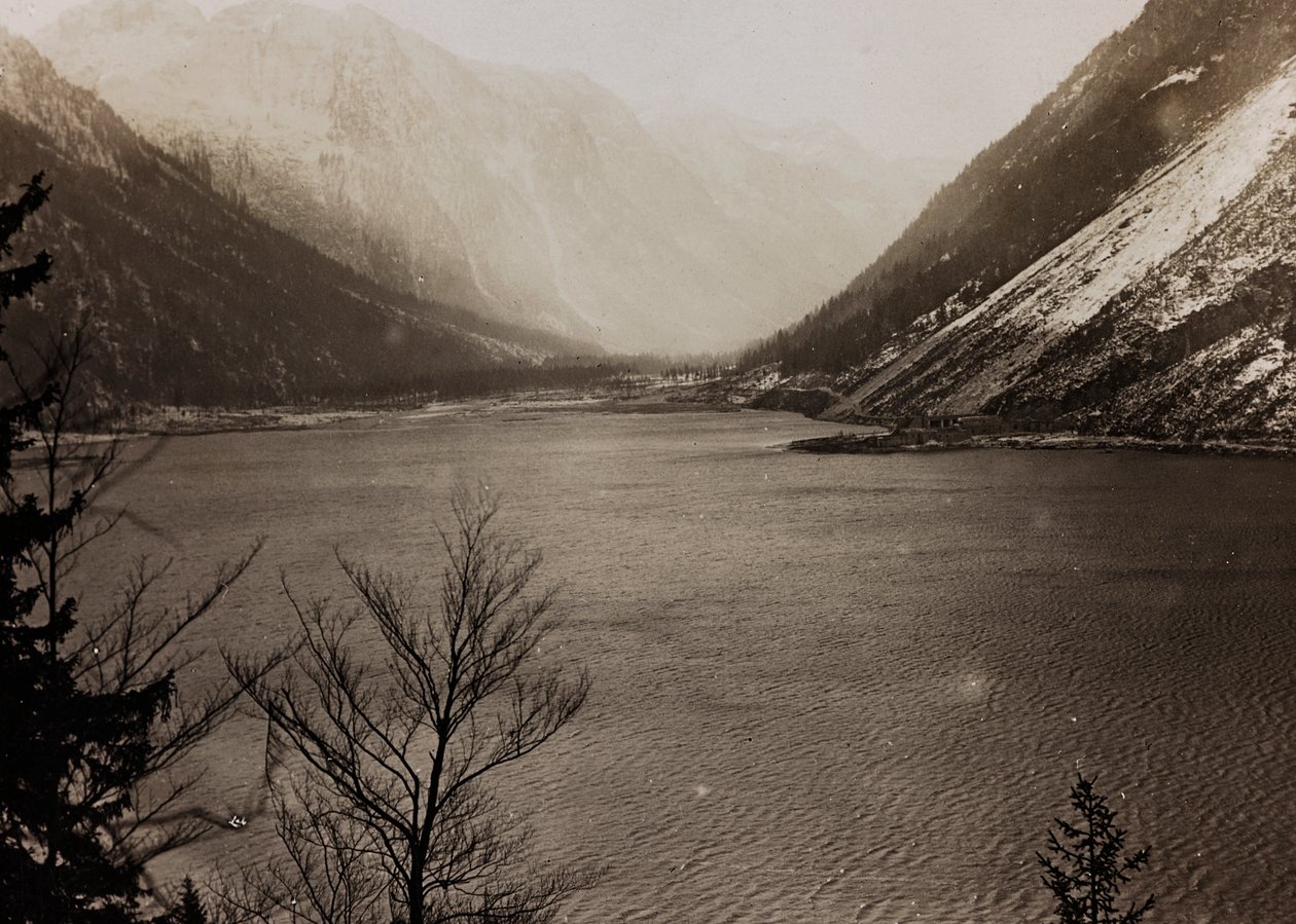 Album "Mitt världskrig - minnen av sydvästra fronten i Kärnten, Italien, Trentino-Alto Adige) 31/03/1915-12/11/1918 - Josef Zohles Wien ": Tagliamento (s/v foto) av Josef Zohles