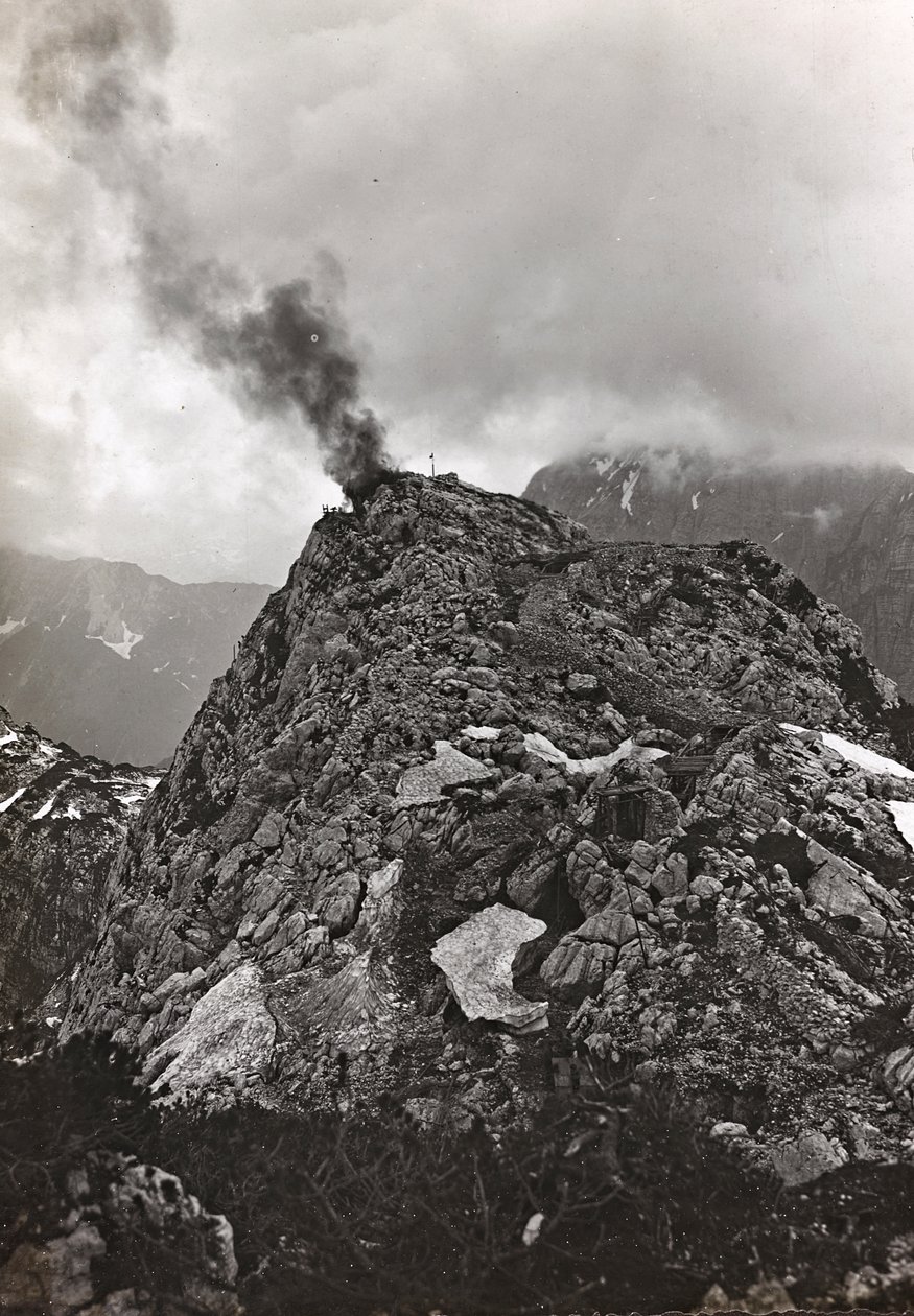 Album "Mitt världskrig - minnen av sydvästra fronten i Kärnten, Italien, Trentino-Alto Adige) 31/03/1915-12/11/ 1918 - Josef Zohles Wien ": krigszon (s/v foto) av Josef Zohles