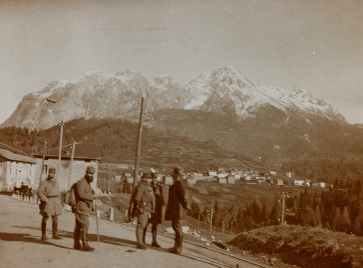 Album "Mitt världskrig - minnen av sydvästra fronten i Kärnten, Italien, Trentino-Alto Adige) 31/03/1915-12/11/ 1918 - Josef Zohles Wien ": Österrikiska soldater i Italien av Josef Zohles