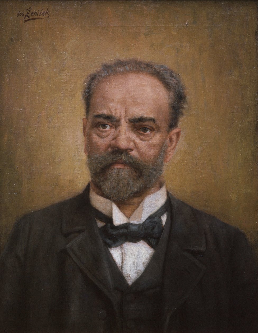 Antonín Dvořák, omkring 1901 (olja på duk) av Josef Ženíšek