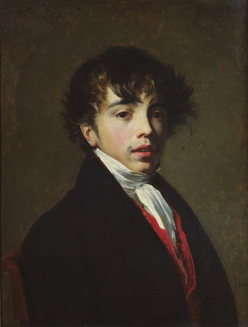 Porträtt av en man, ca 1825 av Joseph Berger
