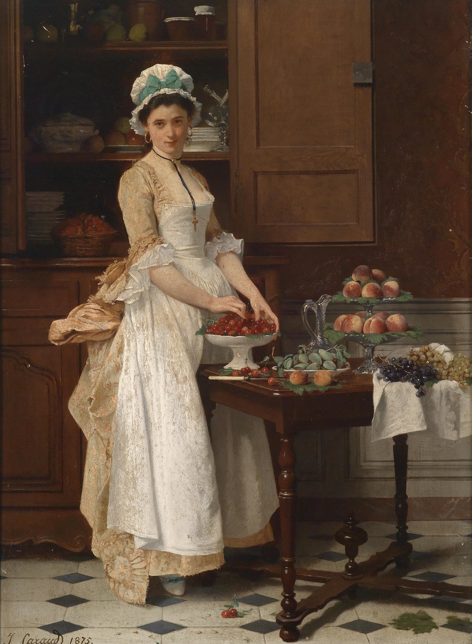 Körsbärsflickan av Joseph Caraud