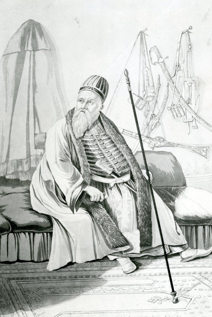 Ali Pasha från Tepelena eller Jannina (1740-1822) av Joseph Cartwright