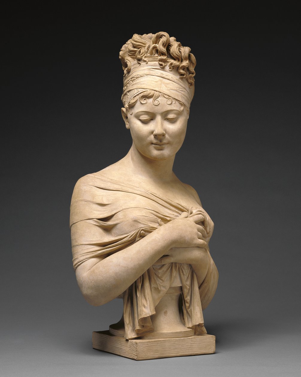 Byst av Juliette Récamier c.1801-2 (terrakotta) av Joseph Chinard