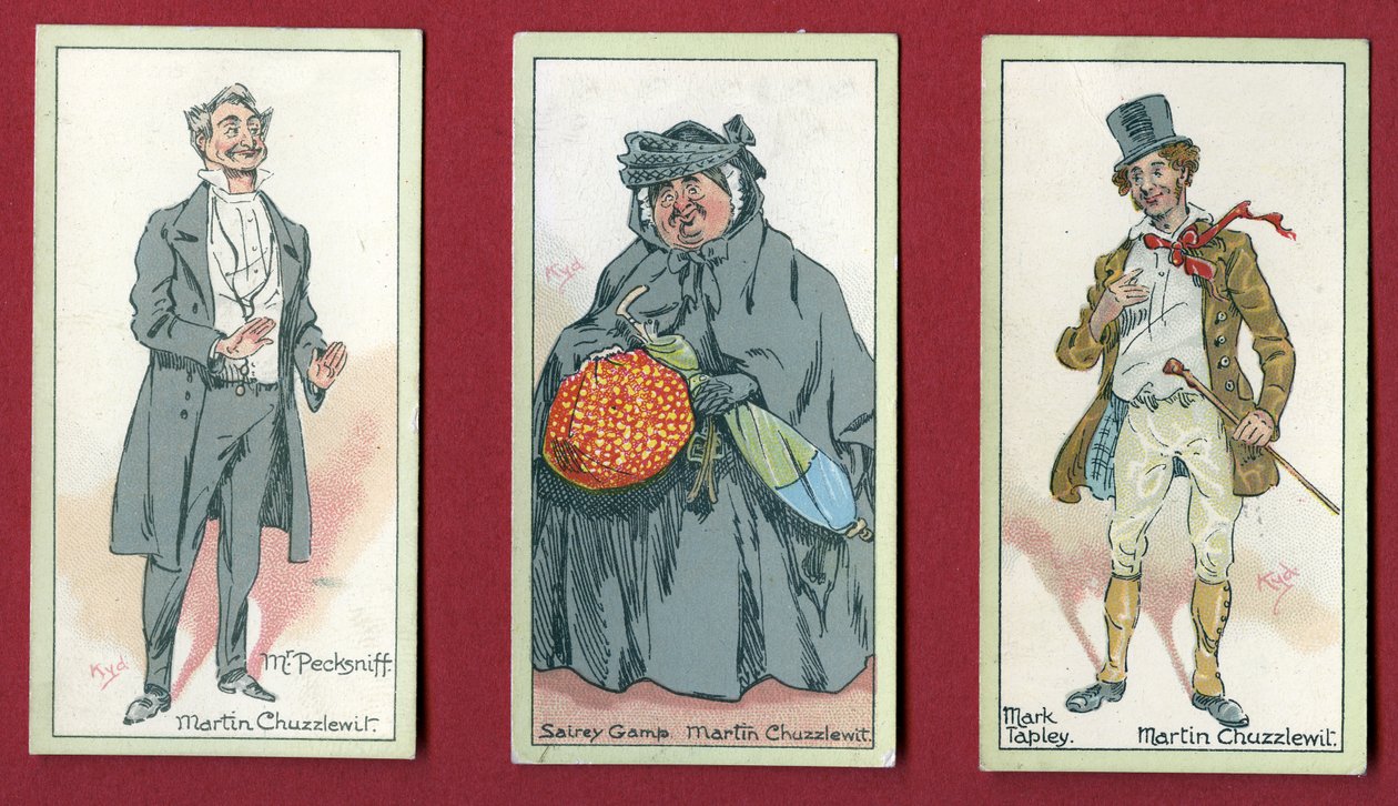 "Martin Chuzzlewit" av Charles Dickens, 1923 av Joseph Clayton Clarke