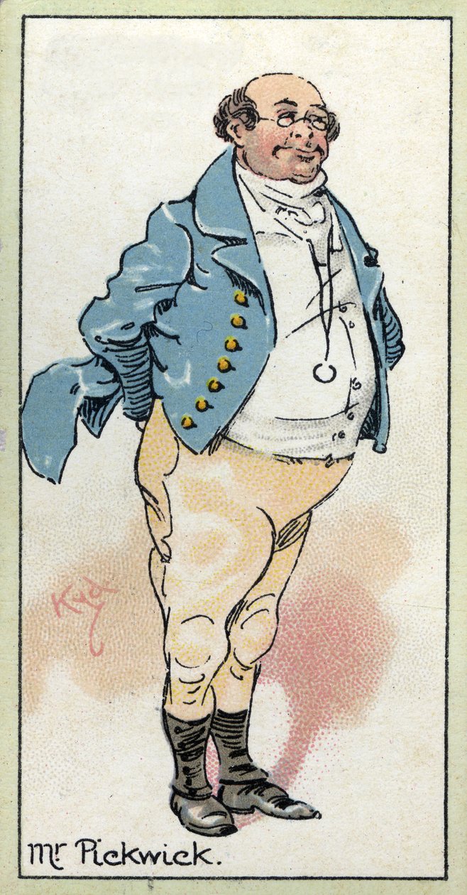 Mr Pickwick, hjälten i 