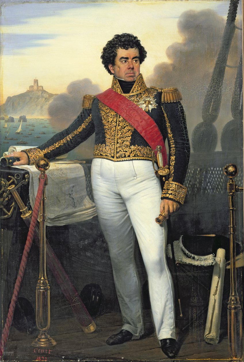 Victor Guy (1775-1846), baron Duperre, 1832 av Joseph Desire Court