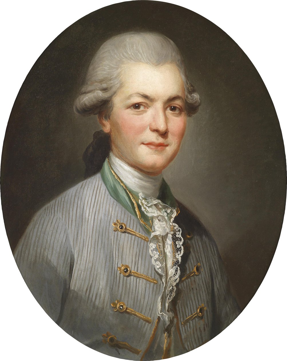 Porträt des Grafen Charles Joseph de Pallu (1753–1823) av Joseph Ducreux
