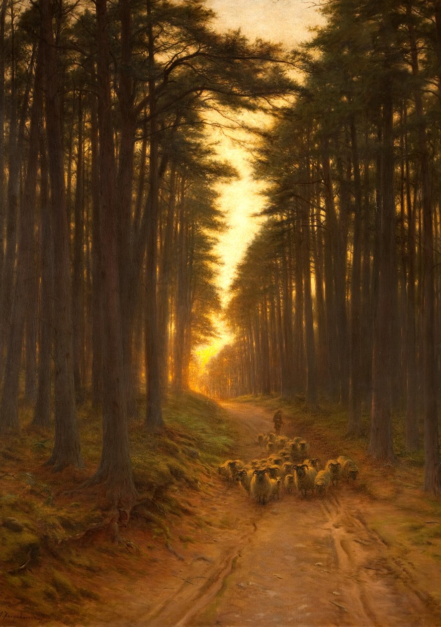 Now Come Still Evening On, c.1905 av Joseph Farquharson