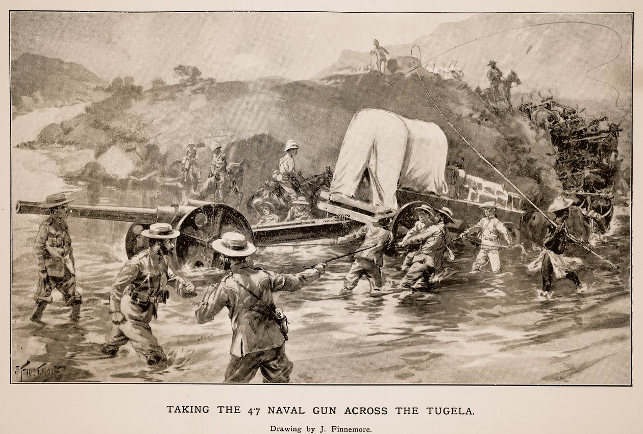 Tar 47:an över Tugela av Joseph Finnemore