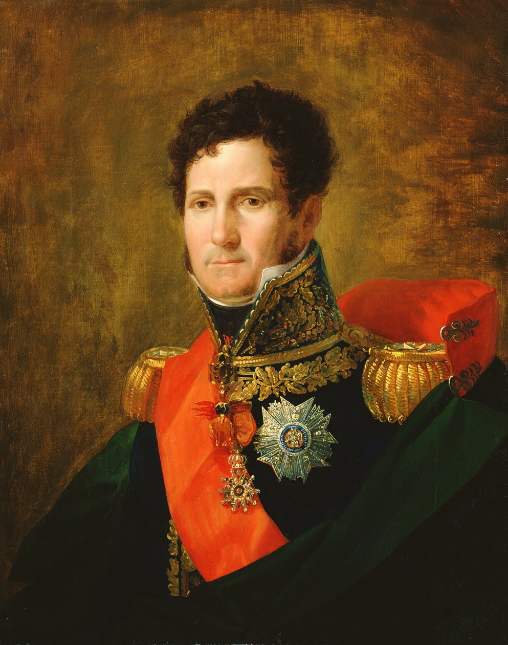 Porträtt av Felix Baciocchi (1762-1841) ca 1805 av Joseph Franque