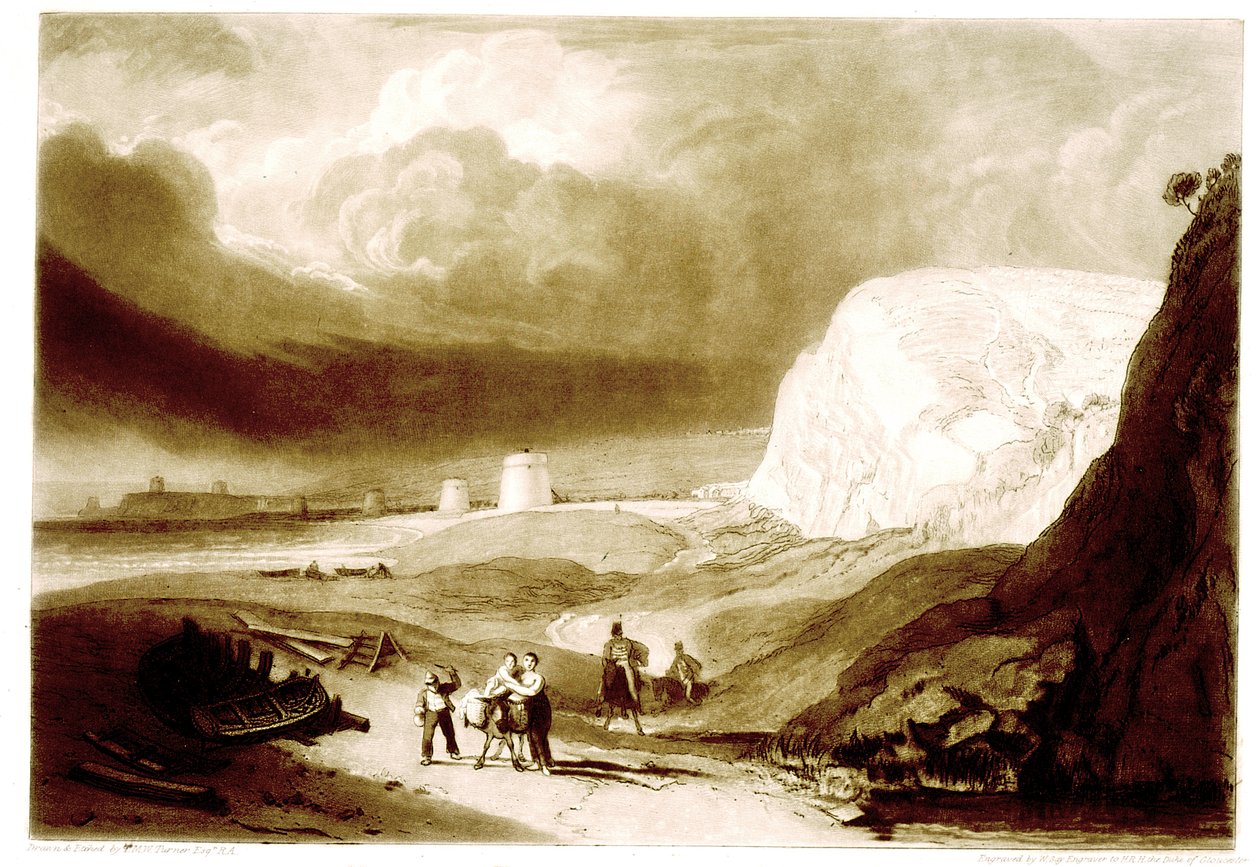 F.34.II Martello Towers nära Bexhill, Sussex, från 