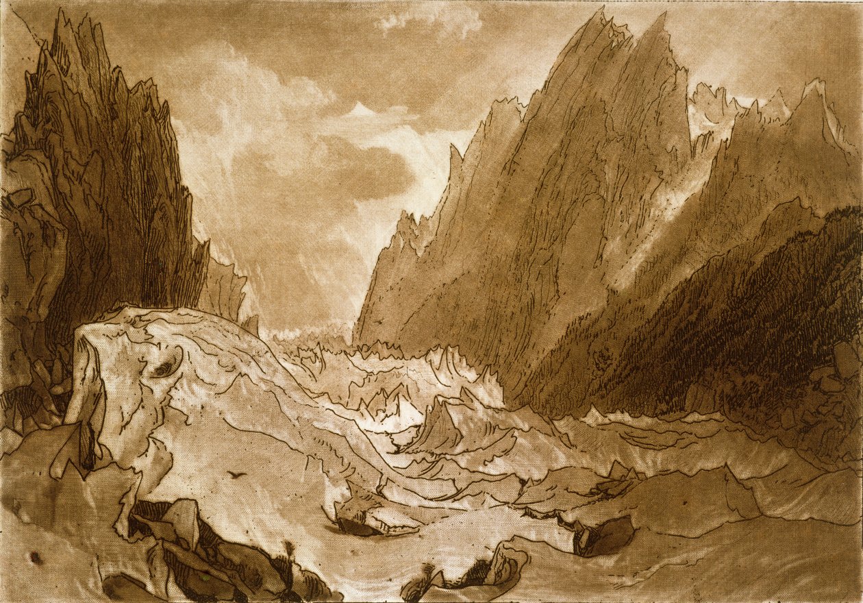 F.50.I Mer de Glace, Chamouni-dalen, Savojen, från 