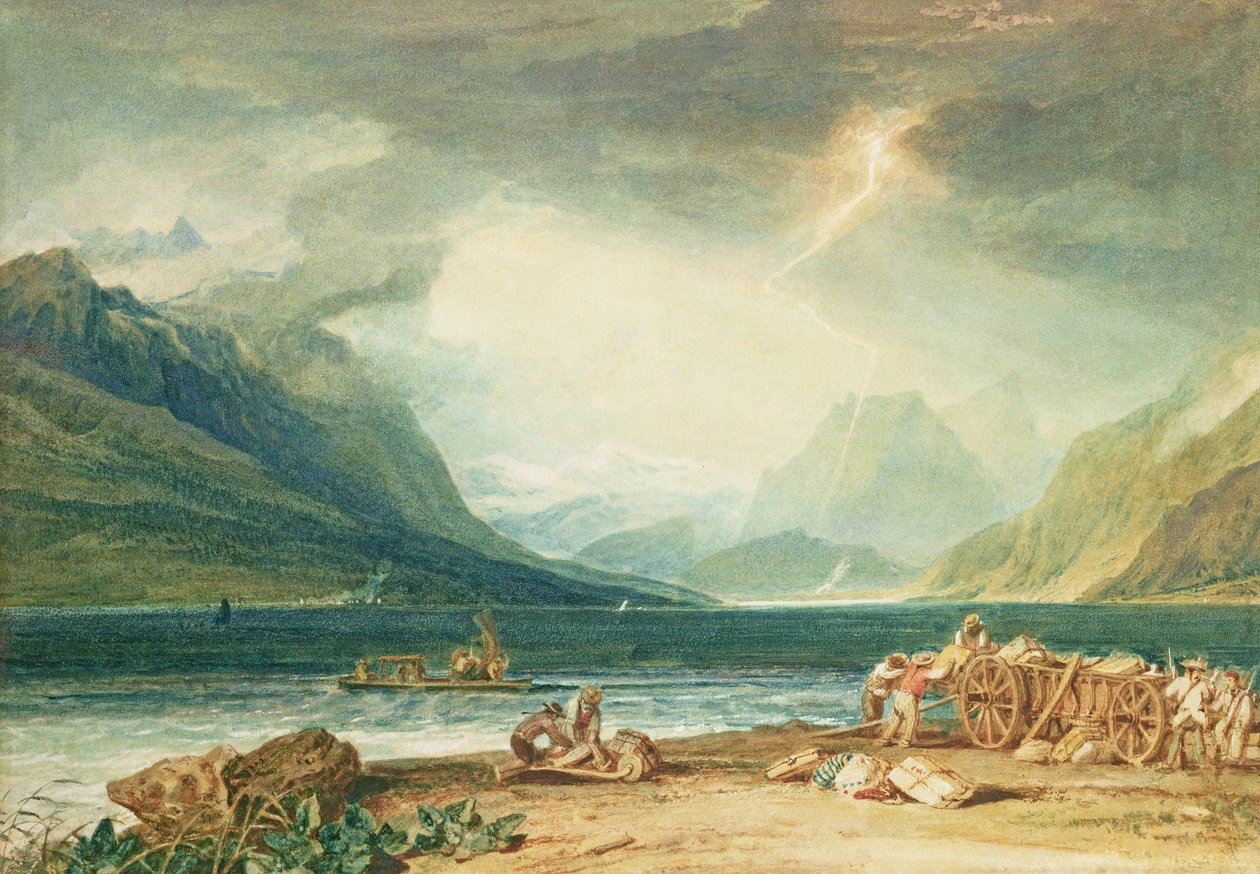 Thunsjön av Joseph Mallord William Turner