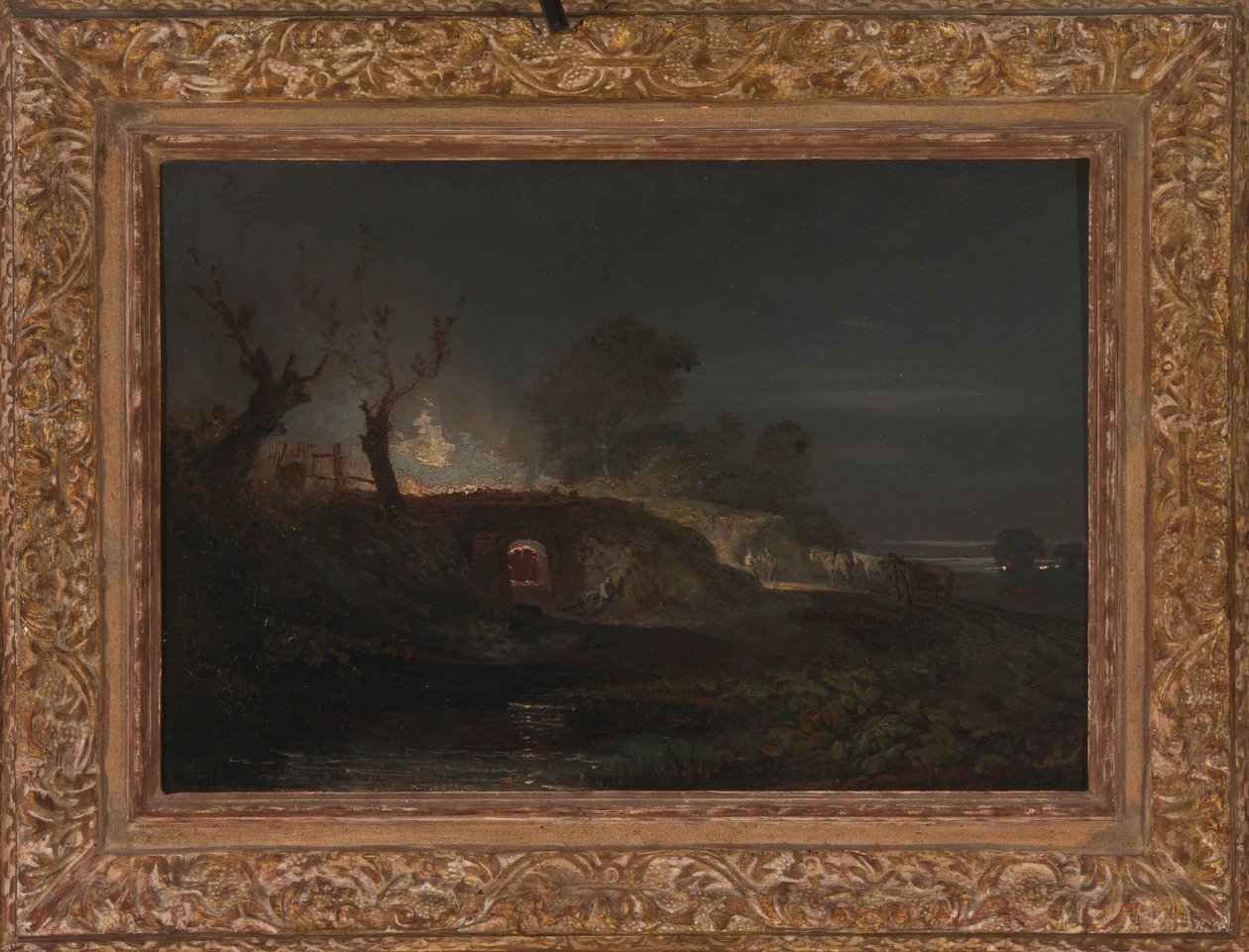 Limekiln at Coalbrookdale av Joseph Mallord William Turner