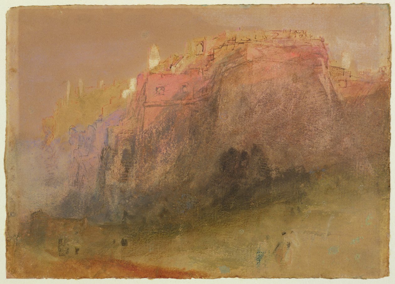 Luxemburg, ca 1825 (toalett, gouache och penna på papper) av Joseph Mallord William Turner