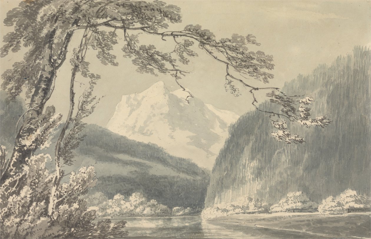 Near Grindelwald av Joseph Mallord William Turner