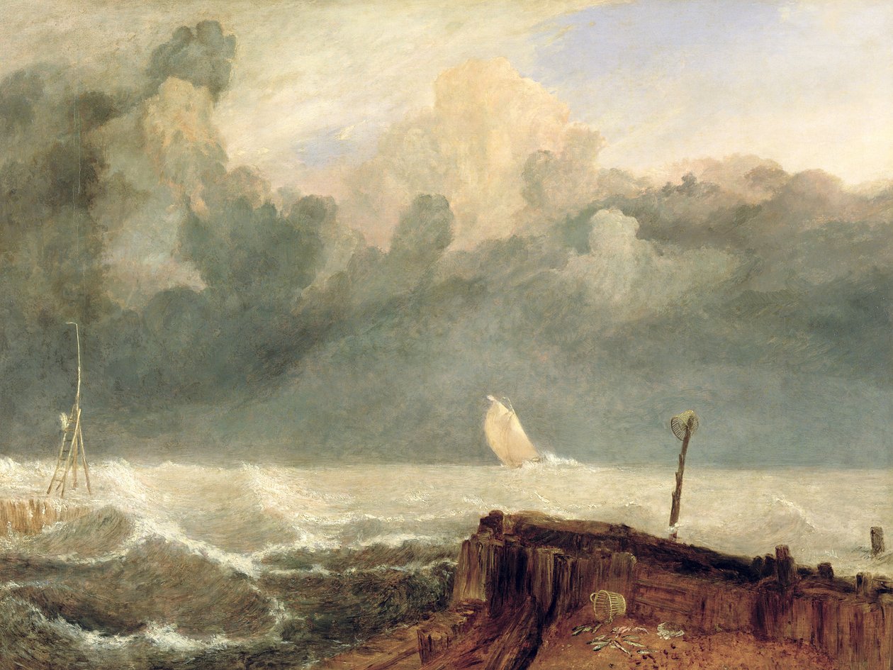 Port Ruysdael swed av Joseph Mallord William Turner