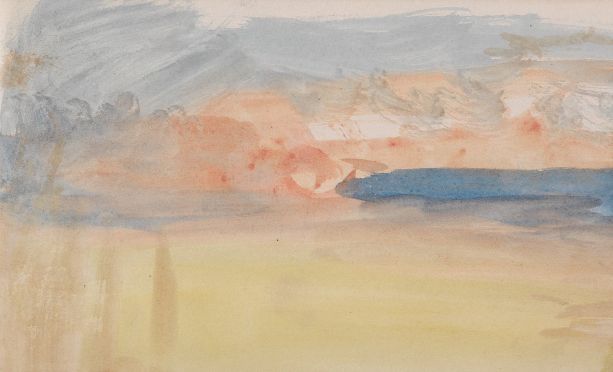 Kanalens skissbok av Joseph Mallord William Turner