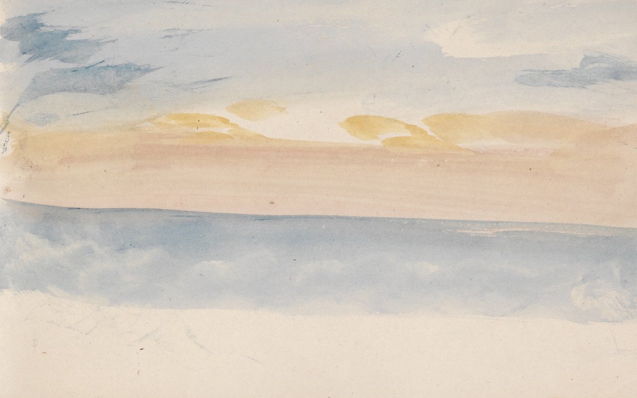 Kanalens skissbok av Joseph Mallord William Turner