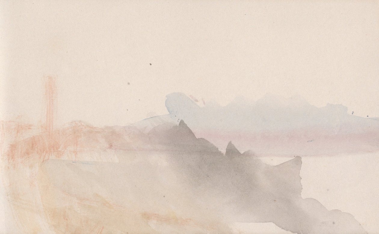 Kanalens skissbok av Joseph Mallord William Turner