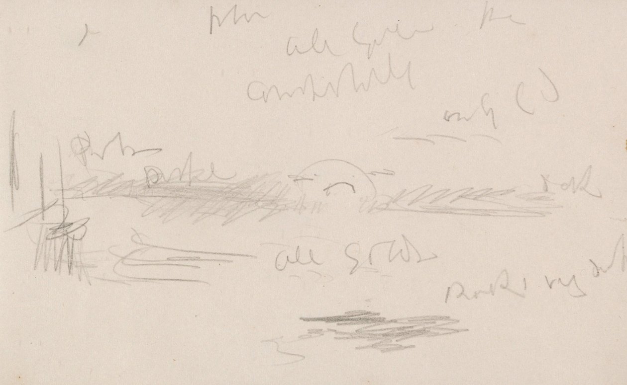 Kanalens skissbok av Joseph Mallord William Turner
