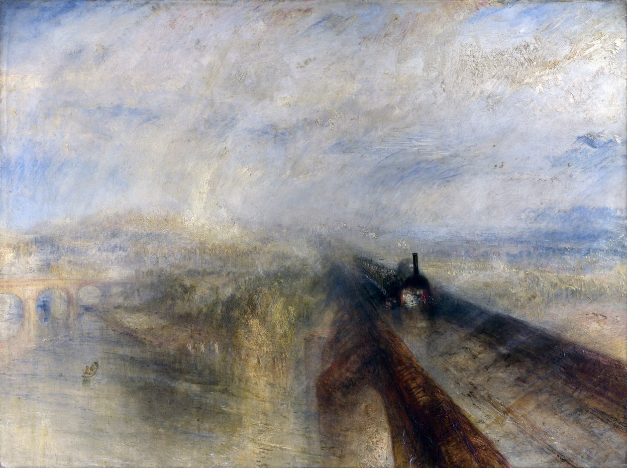 The Great Western Railway av Joseph Mallord William Turner