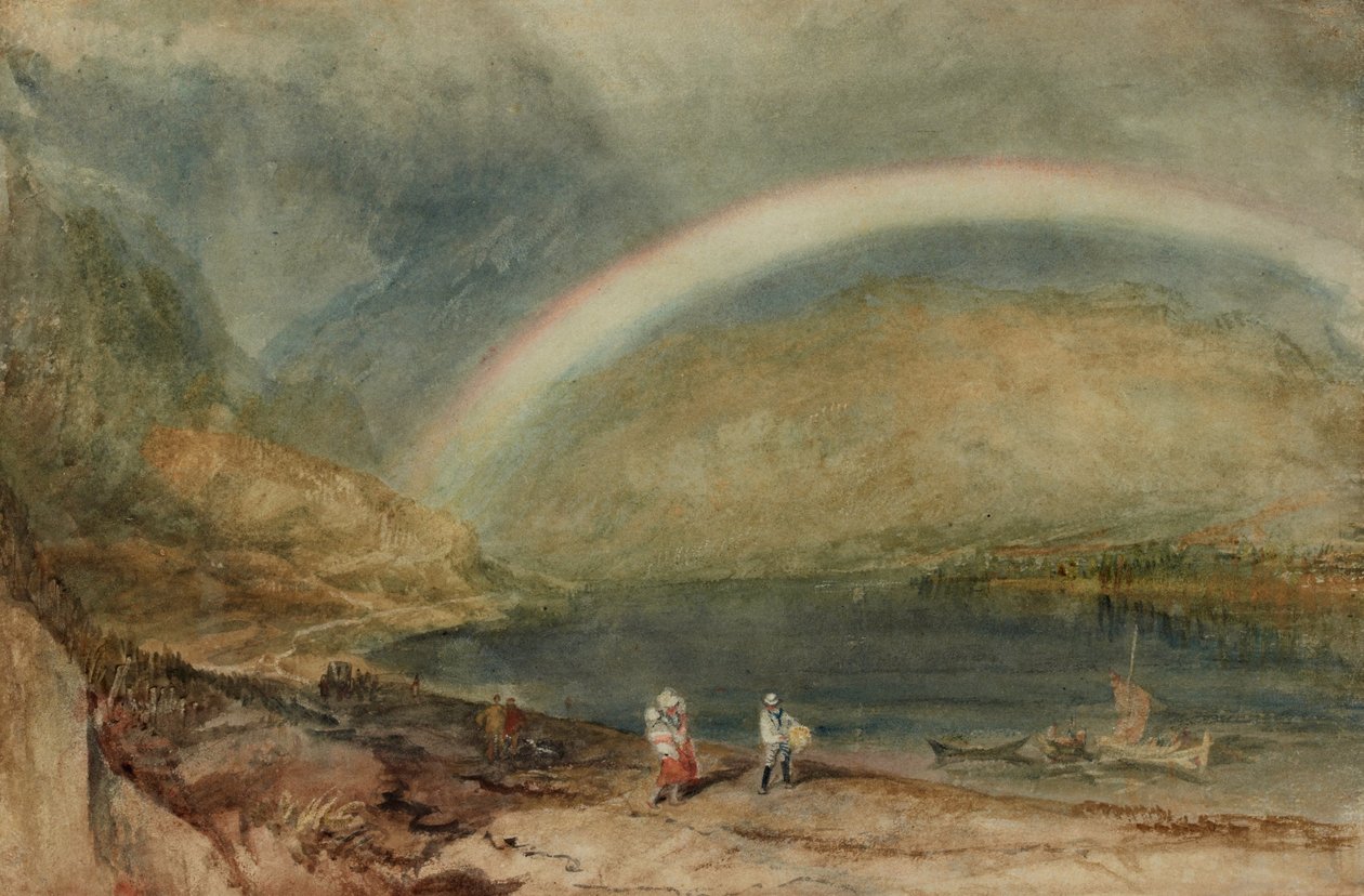 Regnbågen - Osterspai och Filsen av Joseph Mallord William Turner