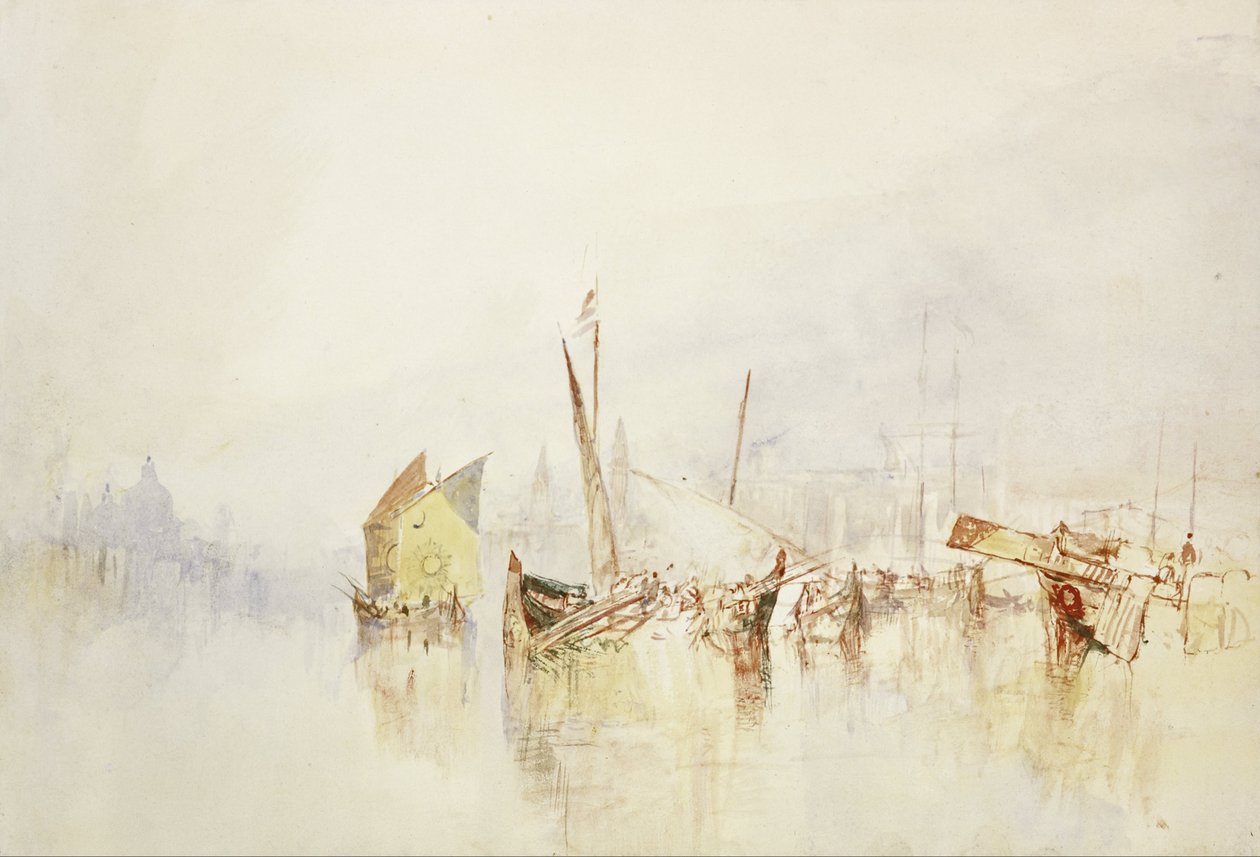 Solen i Venedig av Joseph Mallord William Turner