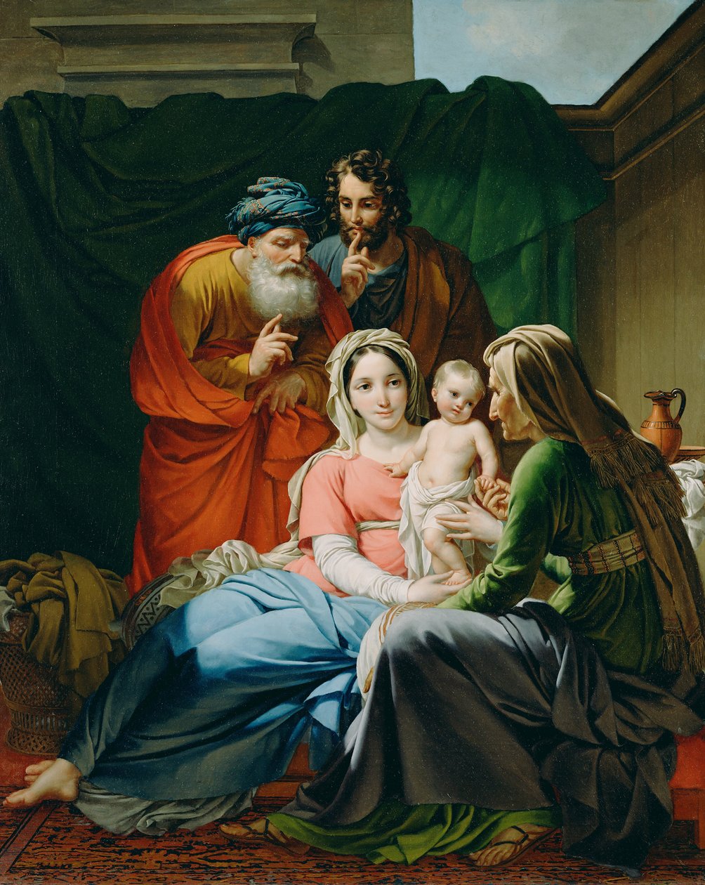 Den heliga familjen av Joseph Paelinck