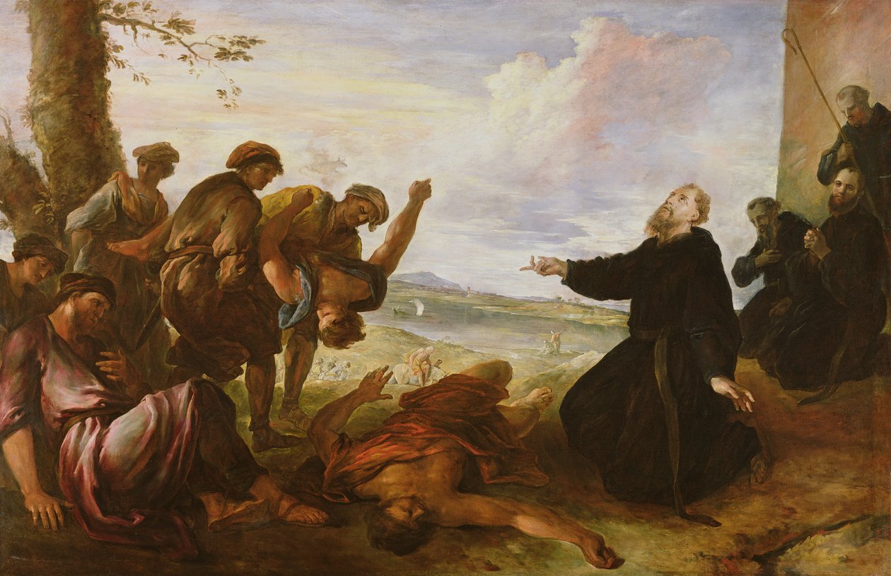 St Augustine hjälper de sjuka av Joseph Parrocel
