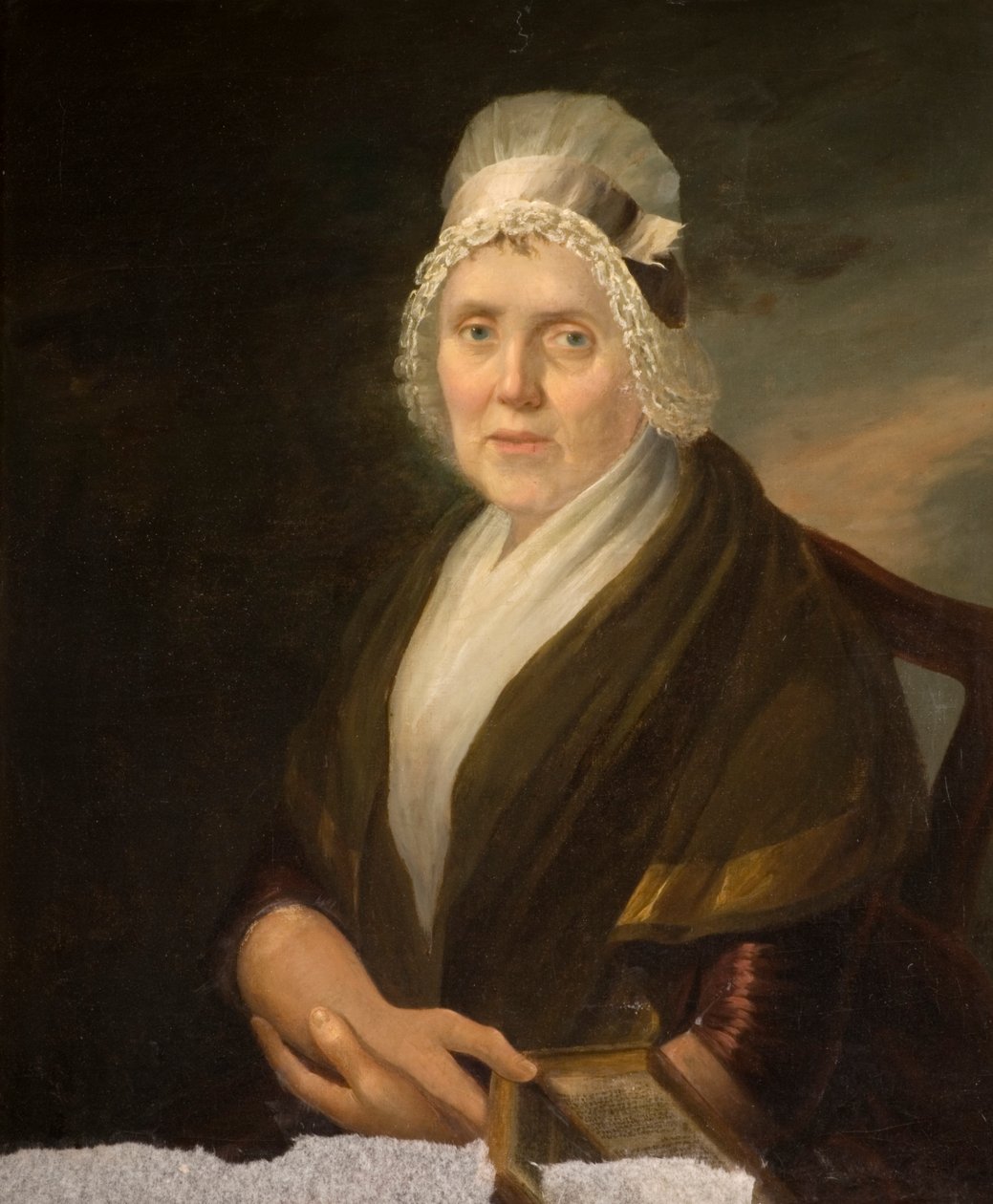 Porträtt av en dam, 1800 av Joseph Parry