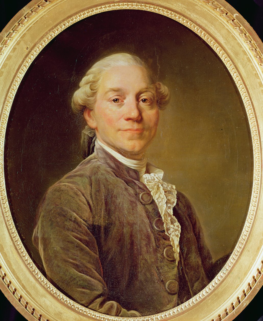 Porträtt av Antoine Thomas (medlem av den franska akademin) av Joseph Siffred Duplessis