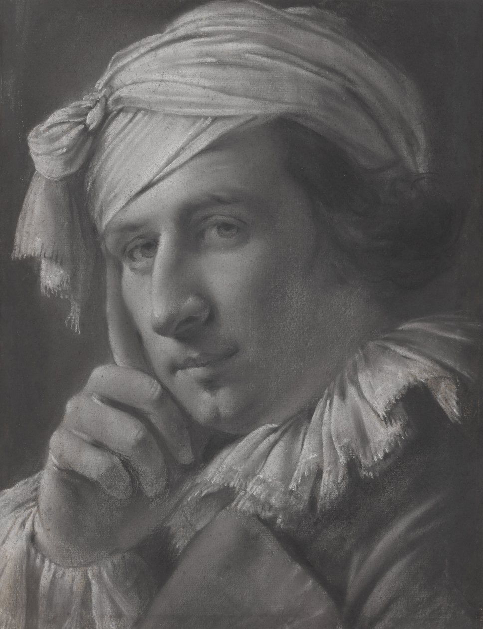 Portrait of a Man av Joseph Wright of Derby