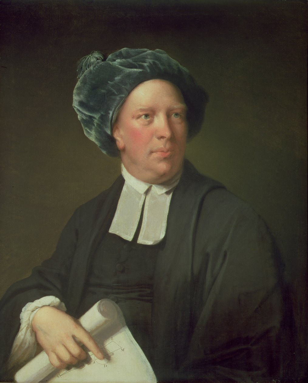 Pastor John Pickering, ca 1777-80 av Joseph Wright of Derby
