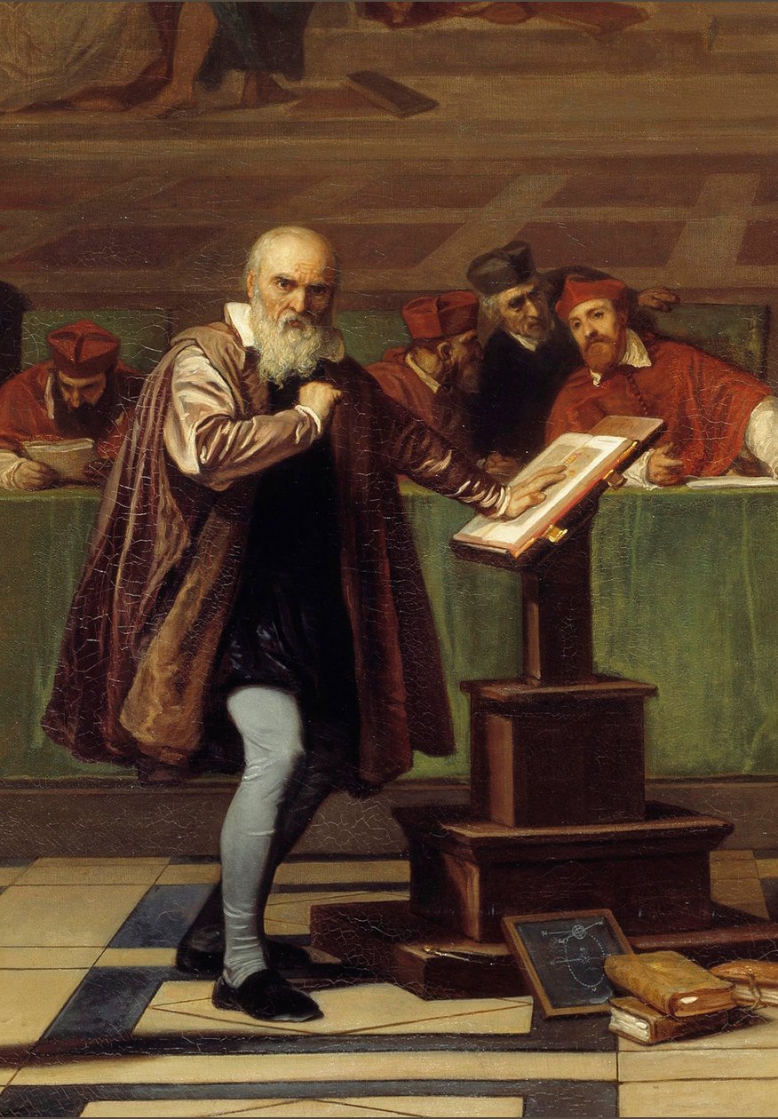 Galilee (eller Galileo Galilei av Joseph Nicolas Robert Fleury