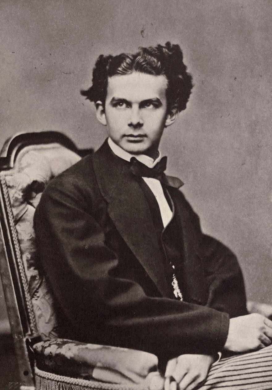 Kung Ludwig II av Bayern, 1867 av Joseph Albert
