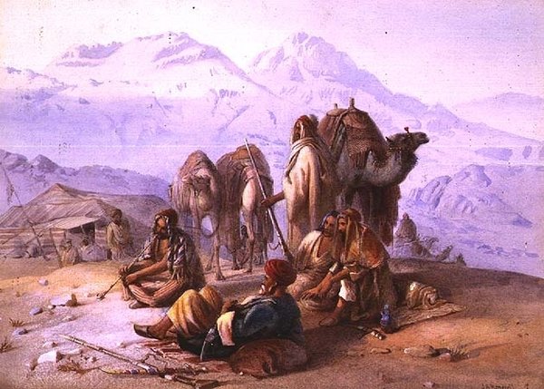 Ett arabiskt läger av Joseph Austin Benwell