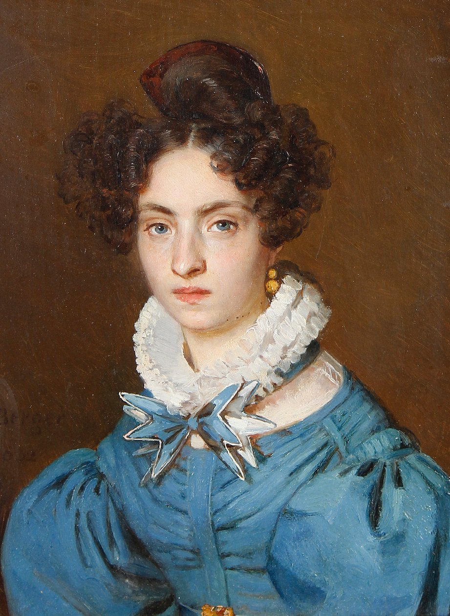 Porträtt av Madame Berger av Joseph Berger