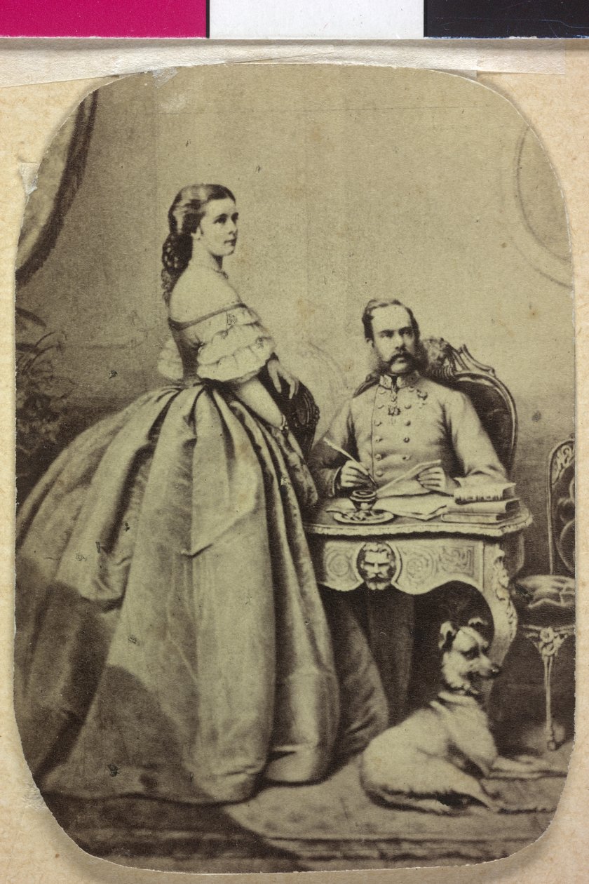 Franz Joseph I och Elisabeth av Österrike av Joseph Bermann