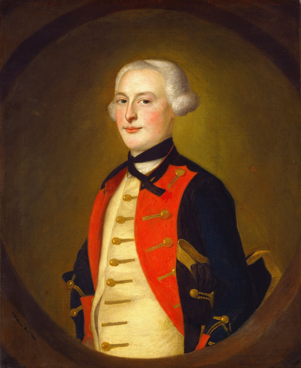 En militär officer av Joseph Blackburn