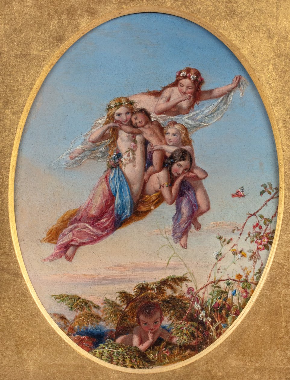 The Changeling "en härlig pojke stulen från en indisk kung" av Joseph Bouvier