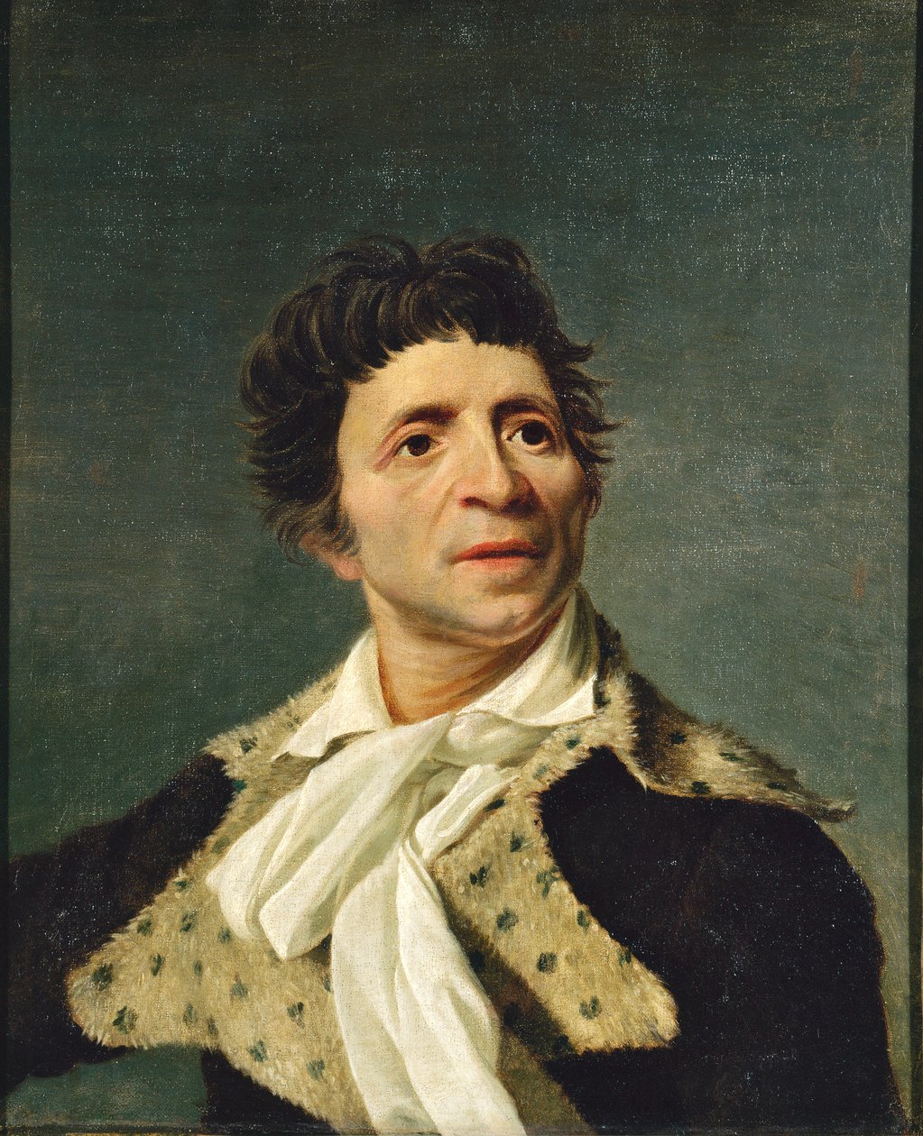 Franska: Porträtt av Jean-Paul Marat (1743-1793), politisk man av Joseph Boze