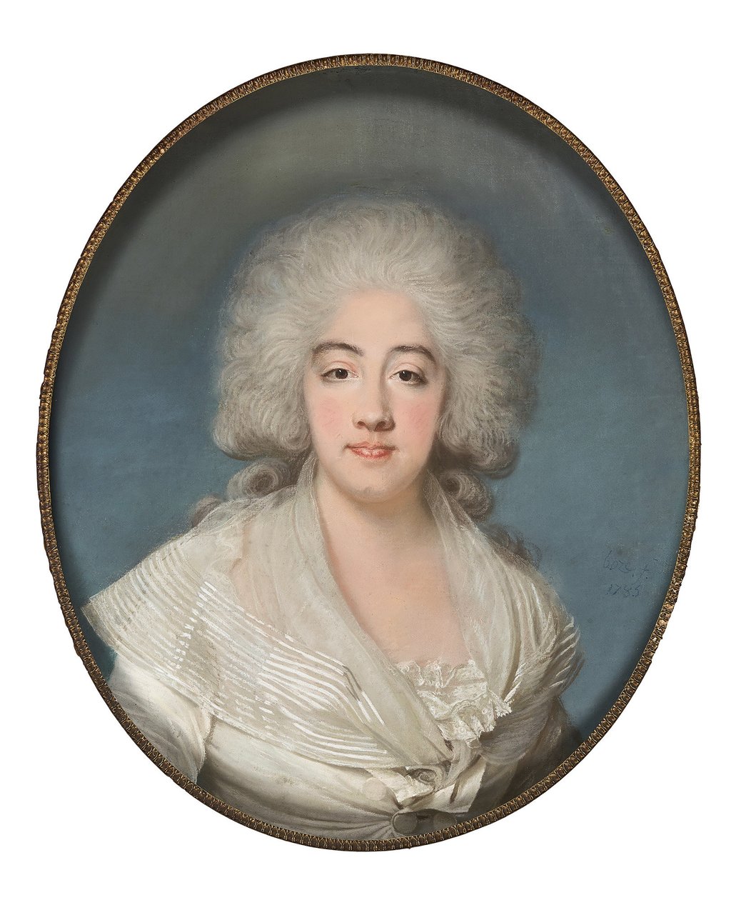 Prinsessan Marie Josephine av Savojen 1753-1810, grevinna av Provence, 1785. av Joseph Boze