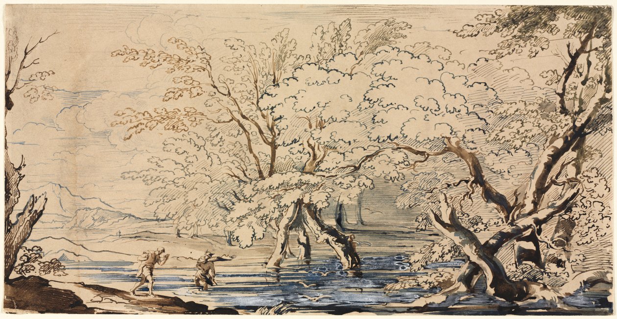 Merkurius och Argos. av Joseph Brett