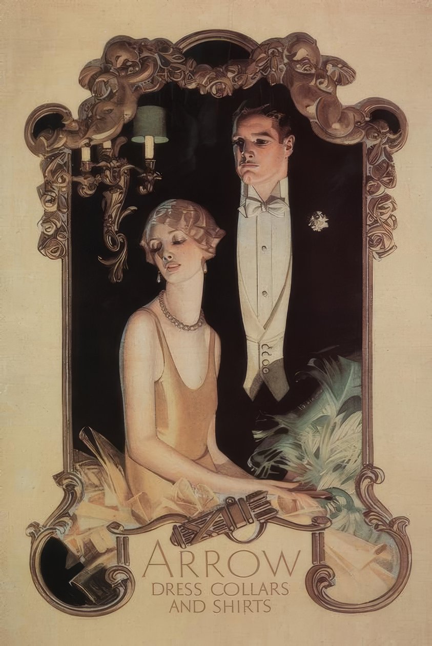 Arrow Dress Kragar och skjortor av Joseph C. Leyendecker