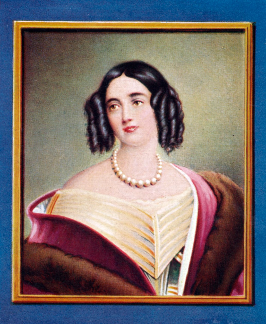Elisabeth Ludovika från Bayern av Joseph Carl (after) Stieler