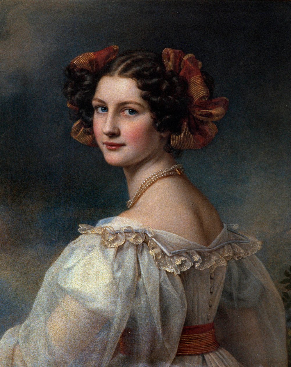 Porträtt av Augustine Målning av Joseph Karl Stieler (1781-1858) 1800-talets München. Chateau De Nymphenburg av Joseph Carl Stieler