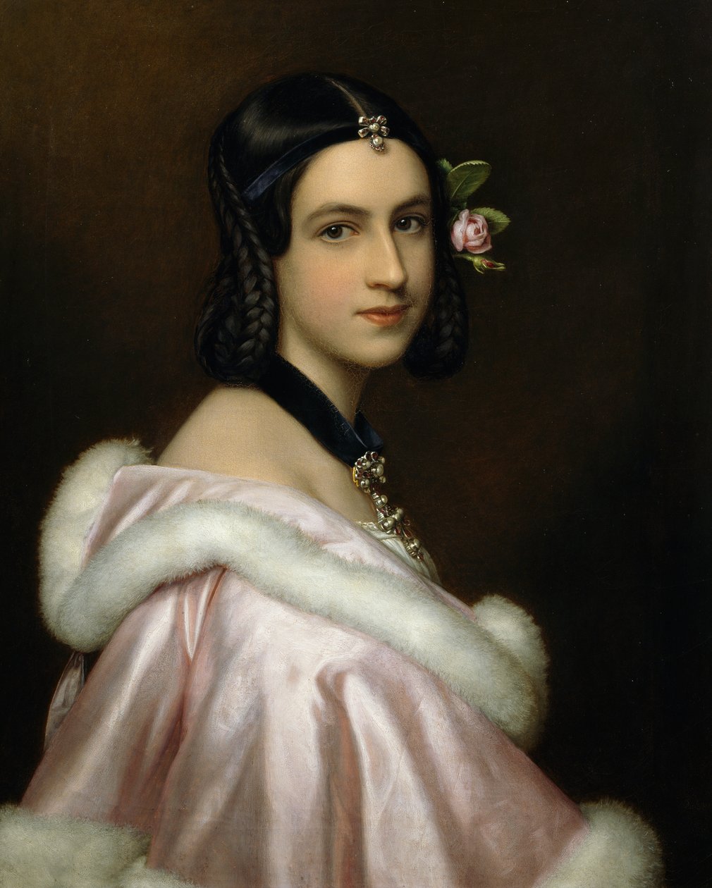 Porträtt av Lady Jane Erskine av Joseph Carl Stieler