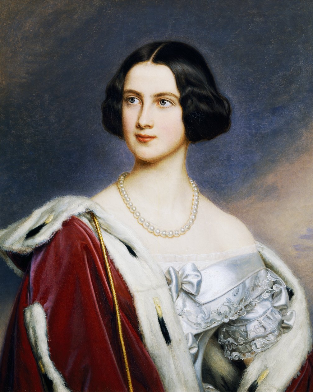 Porträtt av Marie av Preussen (Berlin av Joseph Carl Stieler